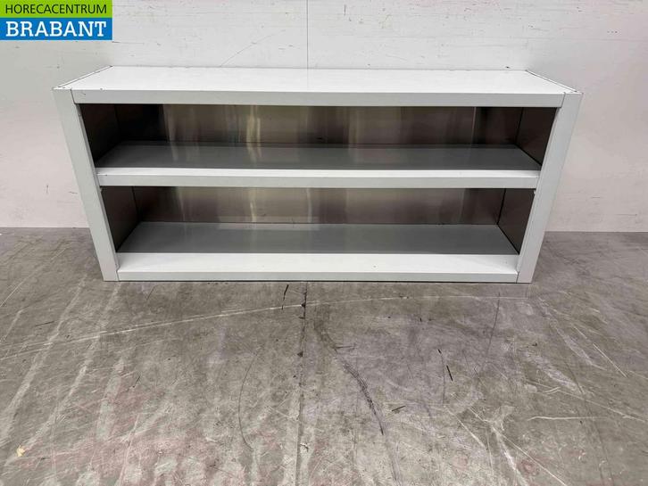 RVS Wandkast Open model 150 cm Horeca, Zakelijke goederen, Horeca | Meubilair en Inrichting, Ophalen of Verzenden