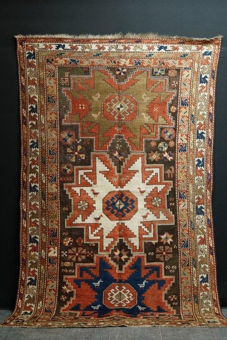 Antieke Kazak - Tapijt - 240 cm - 143 cm, Huis en Inrichting, Stoffering | Tapijten en Vloerkleden