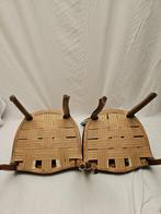 Fauteuil - Set Antieke 19 e Eeuws Chesterfield (Webbing