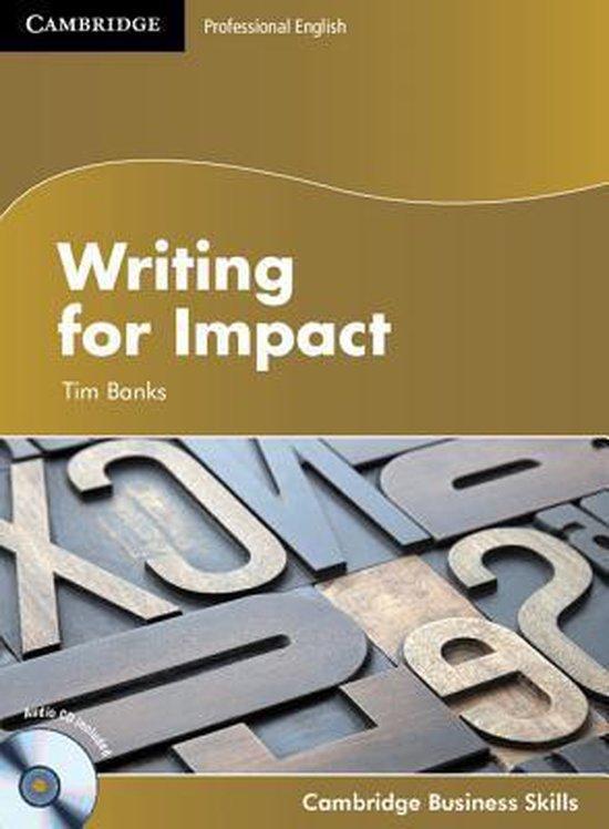Writing for Impact Students Book with Audio CD Tim Banks, Boeken, Taal | Engels, Gelezen, Verzenden