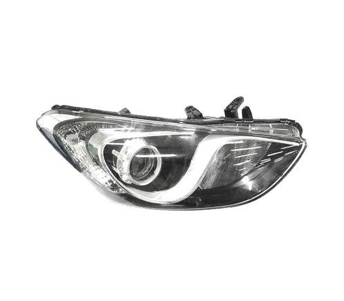 Phare Droit Pour Hyundai I30 12- Interieur Chromé Noir, Auto-onderdelen, Verlichting, Verzenden