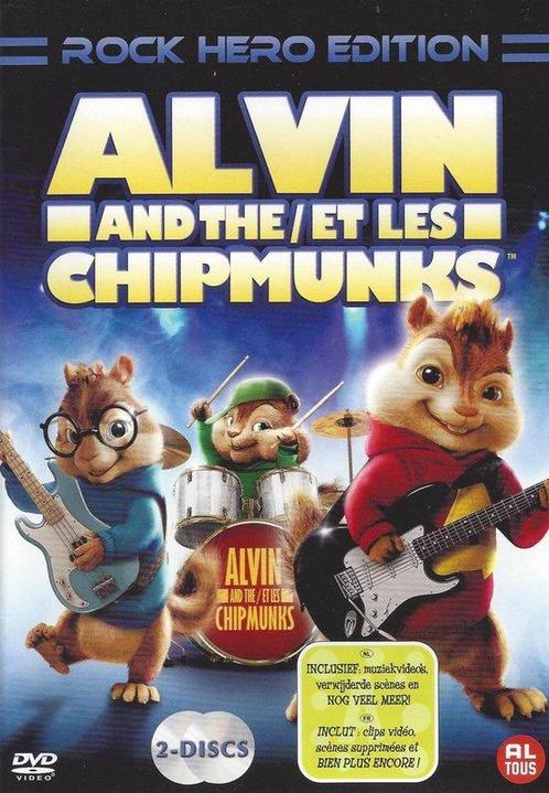 Alvin and the chipmunks rock hero edition (dvd nieuw), Cd's en Dvd's, Dvd's | Actie, Ophalen of Verzenden