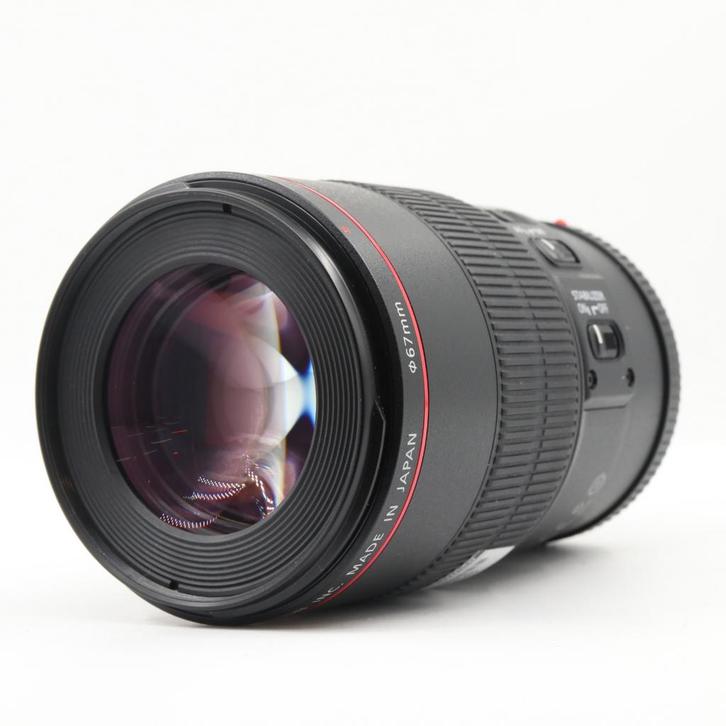Canon EF 100mm F/2.8 L IS USM Macro | Tweedehands, Audio, Tv en Foto, Foto | Lenzen en Objectieven, Zo goed als nieuw, Verzenden