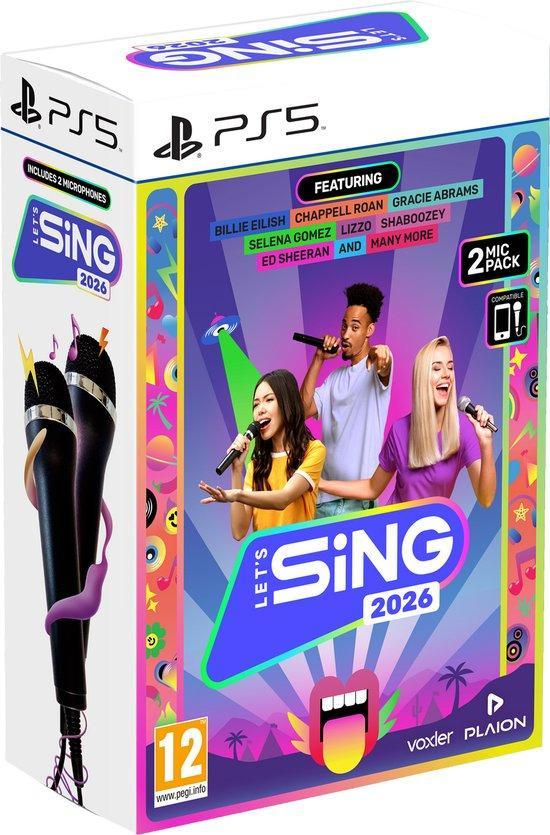 Lets Sing 2026-Incl. 2 Microfoons (PlayStation 5) NIEUW, Games en Spelcomputers, Games | Sony PlayStation 5, Ophalen of Verzenden