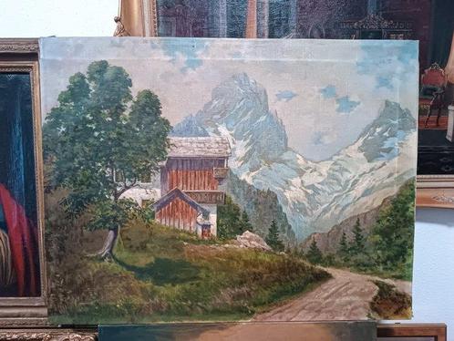 Oostenrijkse school (XX) - Im Karwendel, Antiek en Kunst, Kunst | Schilderijen | Klassiek