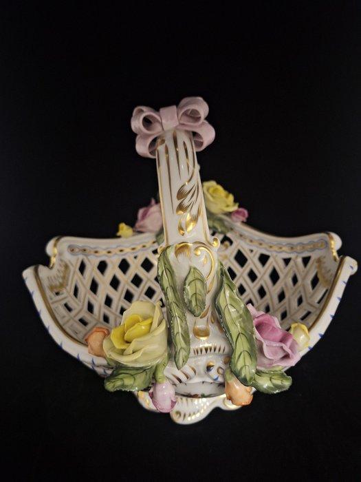Herend - Fruitmand - Rothschild - Porselein, Antiek en Kunst, Antiek | Glaswerk en Kristal