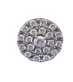 Cocktailring - 18 karaat Witgoud -  4.50ct. tw. Diamant