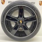 Porsche Cayenne 21inch Sport Classic zwart met banden, Gebruikt, Porsche, Ophalen