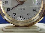 Réveil de bureau vintage Slava avec fusée spatiale Vostok-1.