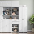 vidaXL Armoire de rangement mince blanc 50x42,5x225 cm, Maison & Meubles, Verzenden, Neuf