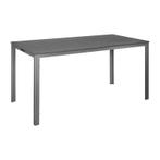 Tafel | VALLETTA | Kunststof | Grijs | In-/Outdoor |, Zakelijke goederen, Verzenden, Nieuw in verpakking