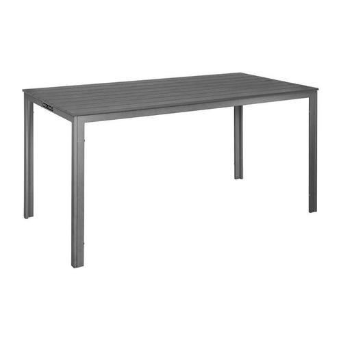 Tafel | VALLETTA | Kunststof | Grijs | In-/Outdoor |, Zakelijke goederen, Horeca | Keukenapparatuur, Nieuw in verpakking, Verzenden