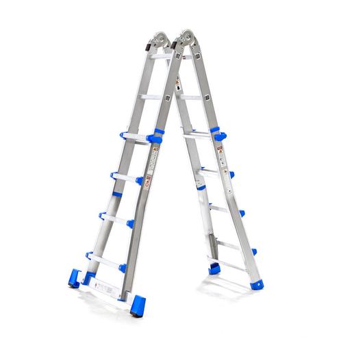 Gebruikte reformladder 4x4 treden, Doe-het-zelf en Bouw, Ladders en Trappen, Gebruikt, Ophalen of Verzenden