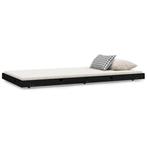 Bedframe Zwart 100x200: Tweede Kansje - Slaapkamer Upgrade!, Huis en Inrichting, 100 cm, Eenpersoons, Verzenden, Zwart