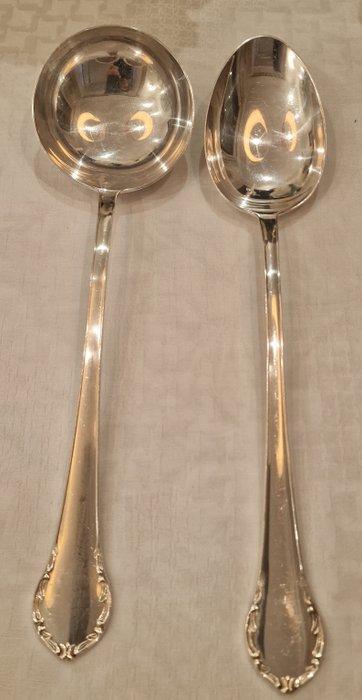 Bestekset (65) - Verzilverd, Antiek en Kunst, Antiek | Meubels | Tafels