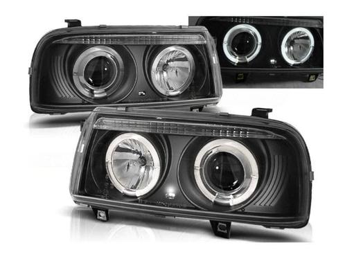 Angel Eyes koplampen Black geschikt voor VW Vento, Autos : Pièces & Accessoires, Éclairage, Envoi