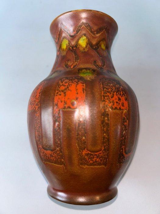 Goedewaagen Gouda - W. H. van Norden (attr) - Vaas -, Antiquités & Art, Antiquités | Verre & Cristal