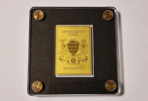 Tsjaad. 5000 Francs ND Nefertiti, 1/200 Oz (.999) (Zonder, Postzegels en Munten, Munten | Europa | Niet-Euromunten