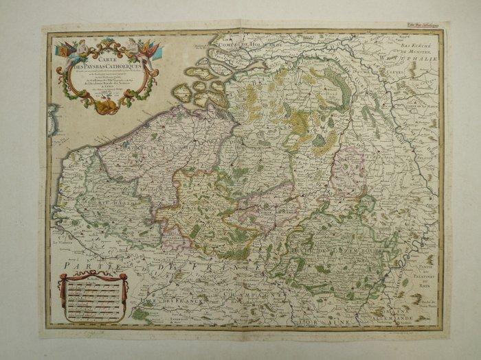 België - Luxemburg / Limburg / Brabant / Vlaanderen /, Livres, Atlas & Cartes géographiques