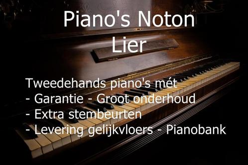 Pianos Noton - Lier - Tweedehands piano kopen of huren, Muziek en Instrumenten, Piano's, Piano