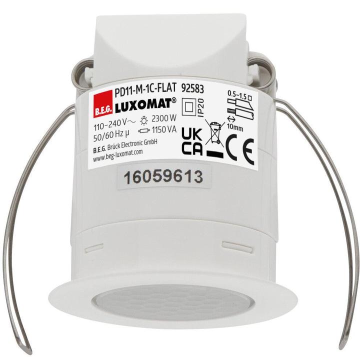 BEG Luxomat Bewegingsschakelaar (Compleet) - 92583, Bricolage & Construction, Éclairage de chantier, Envoi