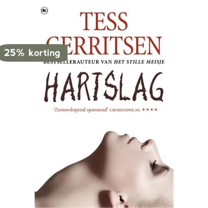 Hartslag 9789044335422 Tess Gerritsen, Livres, Thrillers, Envoi