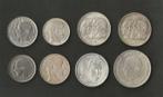 Belgique. 10 Francs/250 Francs 1948/1994 ( 8 stuks, waarvan