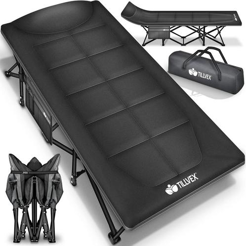 Tillvex® Campingbed - Veldbed - Ligbed - Kampeerbed - Antrac, Huis en Inrichting, Woonaccessoires | Overige, Verzenden