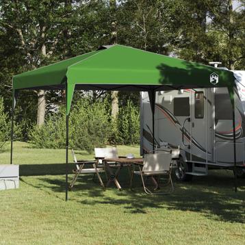 vidaXL Luifel Tent Groen 300 x 300 x 227 / 236 / 245 cm, Verzenden