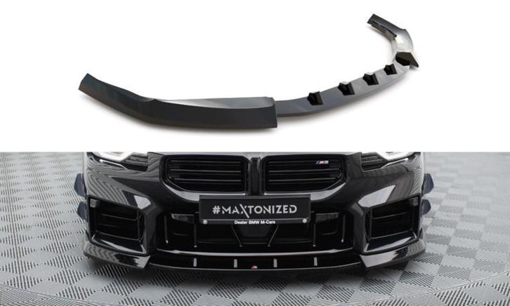 Maxton Front Spoiler V3 BMW 2 Serie M2 G87 B8855, Auto-onderdelen, Carrosserie, Nieuw, BMW, Voor