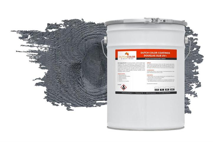 DCC Douglas Olie UV+ Antraciet 10L, Doe-het-zelf en Bouw, Verf, Beits en Lak, Nieuw, Verzenden