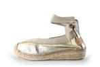 Shabbies Espadrilles in maat 38 Goud | 10% extra korting, Vêtements | Femmes, Chaussures, Verzenden, Espadrilles