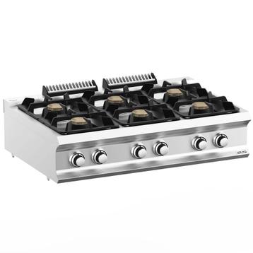 Fornuis | DOMINA PRO 700 | Gas | 6 Branders (6x 5.5kW) |, Verzenden