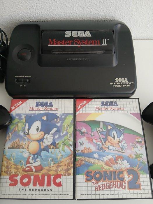 Sega - Master System II - with Sonic The Hedgehog I & II (, Games en Spelcomputers, Spelcomputers | Overige Accessoires