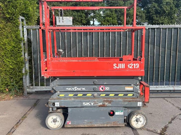 SkyJack SJ III 3219 8m elektro schaarlift hoogwerker, Zakelijke goederen, Machines en Bouw | Liften, Steigers en Ladders, Ophalen