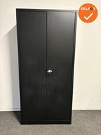 Draaideurkast - B-keuze - Basic - 195x93x42.5cm - Zwart, Ophalen of Verzenden, Kast
