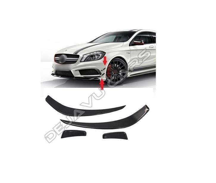 Aero spoiler set voor Mercedes Benz A-Klasse W176, Auto diversen, Tuning en Styling, Ophalen of Verzenden