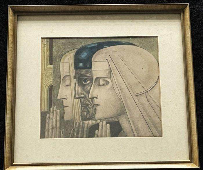 Jan Toorop (1858-1928) - Het Gebed, Antiek en Kunst, Antiek | Overige Antiek