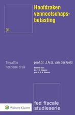 Hoofdzaken vennootschapsbelasting 9789013138993, Boeken, Gelezen, J.A.G. van der Geld, Verzenden