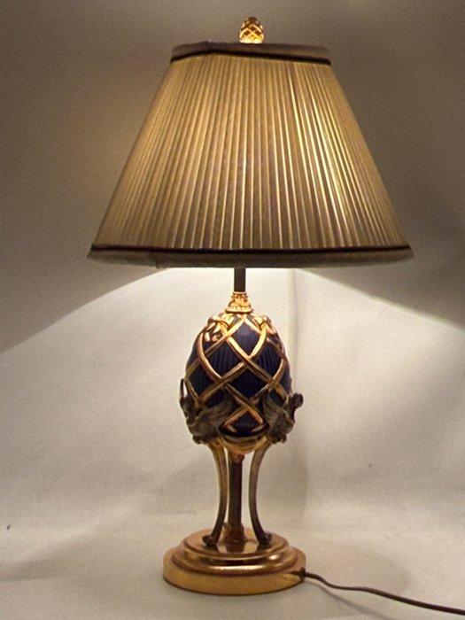 House of Faberge - Lamp - Imperial Egg Lamp - 24-karaats, Antiquités & Art, Curiosités & Brocante