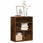 vidaXL Boekenkast 60x30x71,5 cm bewerkt hout gerookt, Verzenden, Nieuw