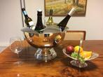 Champagne koeler - Eerbetoon aan Moët et Chandon, zilveren, Antiek en Kunst
