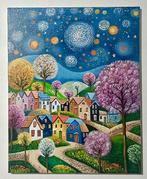 Alessio Variani (1982) - Notte di Collina in Festa, Antiek en Kunst