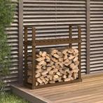 vidaXL Haardhoutrek 110x35x108,5 cm massief grenenhout, Verzenden, Nieuw