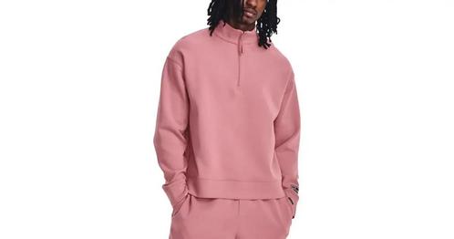 Under Armour Summit Knit 1/2 Zip-pink - Maat XL, Kleding | Heren, Truien en Vesten, Roze, Nieuw, Maat 56/58 (XL), Ophalen of Verzenden