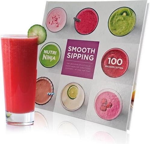 Nutri Ninja Receptenboek Smooth Sipping 8719481531065, Boeken, Overige Boeken, Zo goed als nieuw, Verzenden
