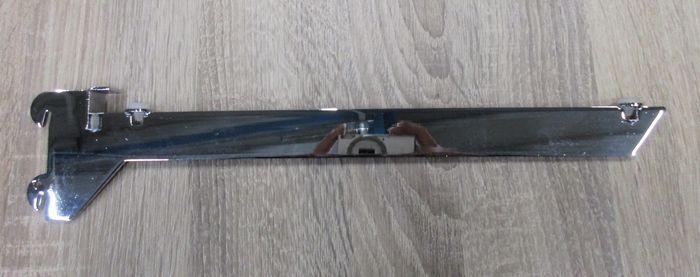 Console voor glazen schap, chroom, 35cm, Zakelijke goederen, Kantoor en Winkelinrichting | Magazijn, Stelling en Opslag