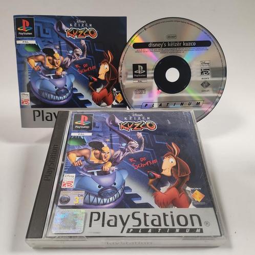 Disneys Keizer Kuzco Platinum Playstation 1, Games en Spelcomputers, Games | Sony PlayStation 1, Zo goed als nieuw, Ophalen of Verzenden
