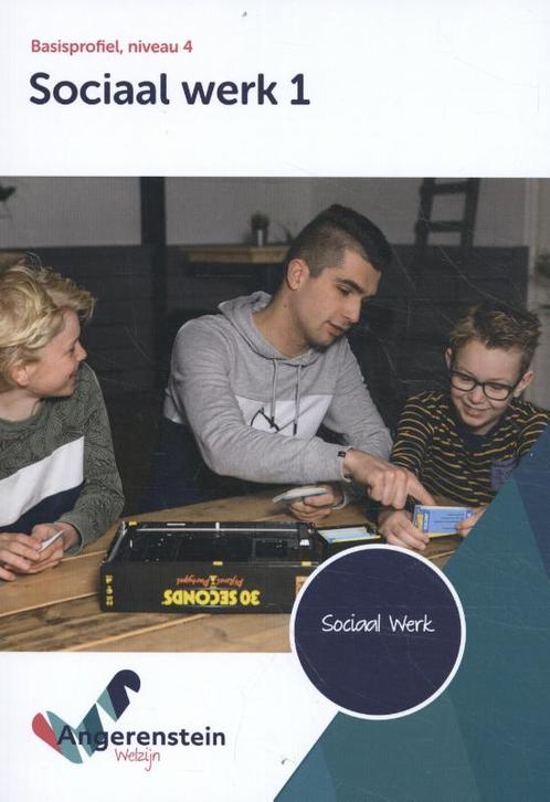 Sociaal werk 1 / niveau 4 basisprofiel / Angerenstein, Boeken, Schoolboeken, Zo goed als nieuw, Verzenden
