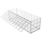 Gabion steendraad 4 mm maaswijdte verzinkt grijs en zilver, Ophalen of Verzenden, Nieuw